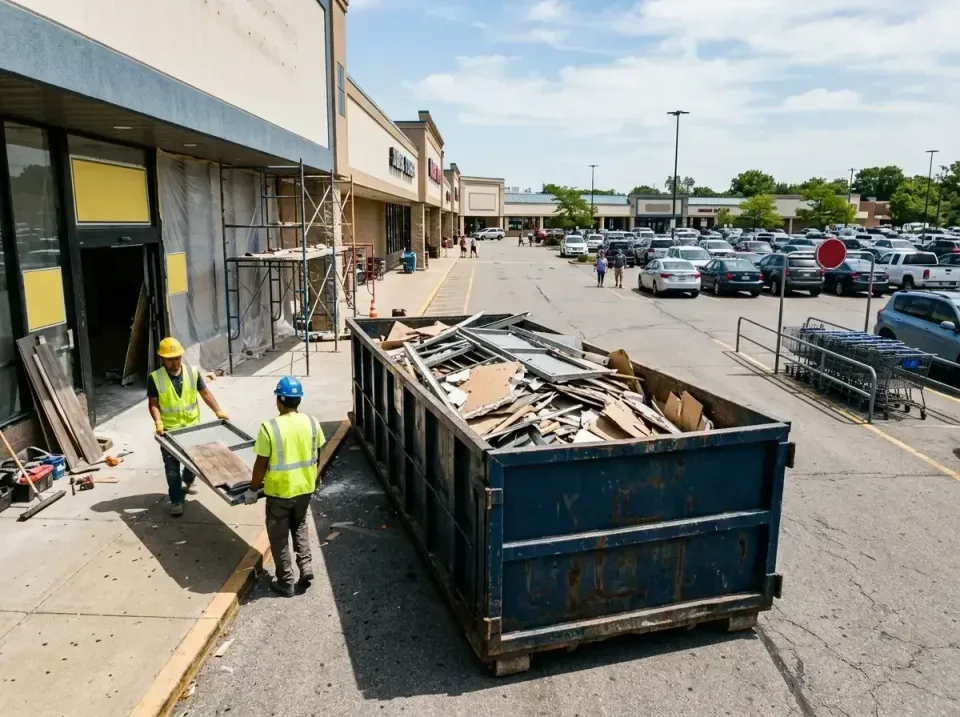 retail-store-renovation-debris-003 — frequently asked questions, Roll-off Dumpster Rentals in Highland Lakes, AL
